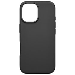 Insignia Silicone Fitted Soft Shell Case with MagSafe for iPhone 17 - Black