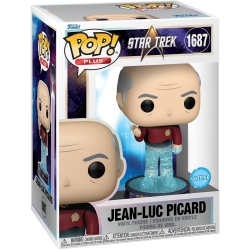 POP Television Star Trek The Next Generation 3.75 Inch Action Figure Plus - Transporter Jean-Luc Picard #1687