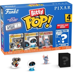 POP Disney Pixar 1 Inch Action Figure Bitty - Wall-E, Eve, Remy, & Mystery Mini