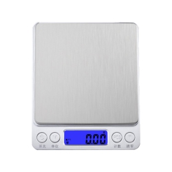 THE WAY High Precision Jewelry Scale Mini Electronic Pocket Scale, Portable Home Kitchen Scale, 0.1G Food Scale Accurate, 500G, \w Backlit Lcd Display