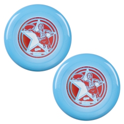 WHAM-O Frisbee All Sport Disc 140G, 9.85 Inch, Durable And Non-Slip Grip for Outdoor Team Sports And Family Fun - 2 Pack