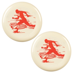 WHAM-O Frisbee All Sport Disc 140G, 9.85 Inch, Durable And Non-Slip Grip for Outdoor Team Sports And Family Fun - 2 Pack