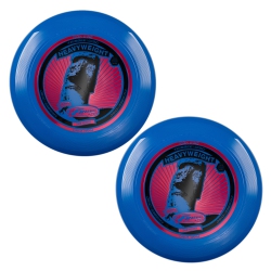 WHAM-O Frisbee Heavyweight 200G, 11 Inch Long Distance And Durable Disc for Outdoor Activities, Stable Flying for Family Fun - 2 Pack