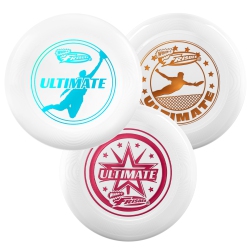 WHAM-O Frisbee Official Ultimate 175G Flying Disc, 10.75 Inch, Professional Training, for Competition And Outdoor Fun - 3 Pack