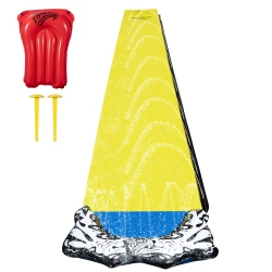 WHAM-O Slip N Slide Wave Rider 18Ft With Boogie, Summer Outdoor Toys for Kids 5-12 Years, Perfect for Lawn Parties
