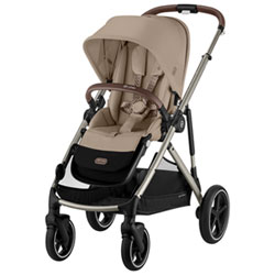 Poussette Convertible Gazelle S 2 De Cybex - Beige Amande