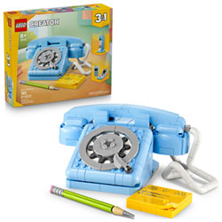 LEGO Creator: 3 in 1 Retro Telephone - 383 Pieces (31174)