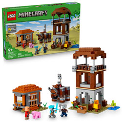 Lego Minecraft : L'avant-Poste Du Pillard Et Le Ravageur - 665 Pièces (21278)