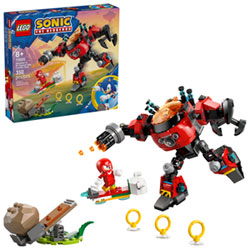 LEGO Sonic: Knuckles vs. Dr. Eggman Egg Crusher Mech - 350 Pieces (77005)