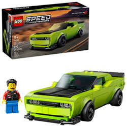 LEGO Speed Champions: Dodge Challenger SRT Hellcat Sports Car - 390 Pieces (77237)