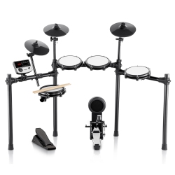 VEVOR 32 Drum Kits & 480 Sounds Electronic Drum Kit, USB Midi Supported 8 In Quiet Mesh Snare Electric Drum Set \w 10 In Cymbals Drum Sticks &