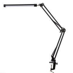THE WAY Led Eye Protection Desk Lamp, Reading Study Office Bedside USB Lamp, Creative Folding Long Arm Clip Desk Lamp, Flexible Arm Dimming Desk