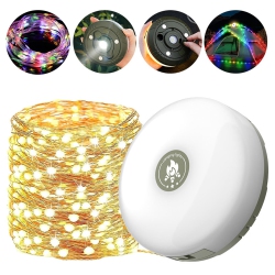 MYACUC Camping Lights Multifunctional String Lantern With String Light(29.5Ft), Led Camp String Lights Tent Light for Emergency, Outdoor, Hiking