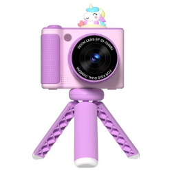 THE WAY S6 Kids Camera" 48Mp Dual Camera + 16X Zoom | Mini Toy Camera | Safe And Eco-Friendly | Best Gift \w Led Fill Light Mos Imaging Sensor +