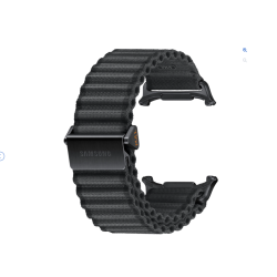 SAMSUNG Refurbished ( Good ) X2 Trail Band for Galaxy Watch - Medium / Large - Dark Et-Svl70Mbegca In Grey