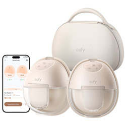 eufy S1 Pro Wearable Double Electric Breast Pump with Charging Case