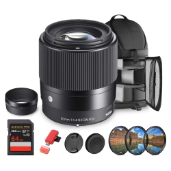 Sigma 30mm 1.4 DC DN Sony E Bundle | Best Buy Canada