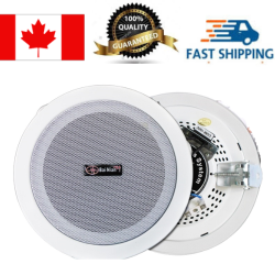 EGALAXY 6 Inch Ceiling Speaker, Ceiling Loud Speaker System(One Piece), Bn-6