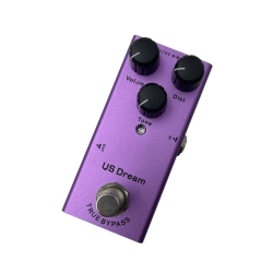 GREEN SCENIC Overdrive | Warm And Full Sound | for All Styles | Professional Guitar Effects | - American Distortion In Purple
