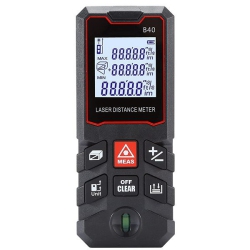 GREEN SCENIC 131 Ft. Laser Measure - Digital Laser Tape Measure With Bubble Level, Infrared Room Measurer, Handheld Laser Distance Meter - 40M