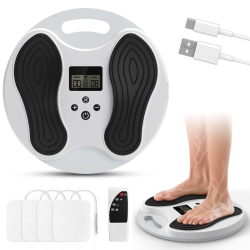 MYACUC Ems Foot Massager, Muscle Stimulator With 4 Electrode Pains for Relief Of Foot, Body Pain