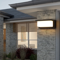 THE WAY Outdoor Waterproof Led Induction Wall Lamp, Hotel Garden Wall Lamp, Villa Simple Modern Balcony Garden Lamp, Warm Light (Yj03 Waterproof Wall