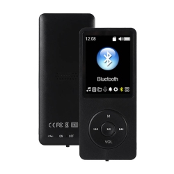 THE WAY Mp3 Player 16GB With Speaker Earphones Portable Hifi Music Player E-Book HD Screen Bluetooth Speaker Host + Earphones Data Cable + 16G Card