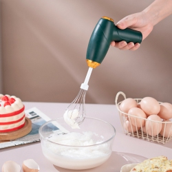 THE WAY Household Electric Egg Beater | Mini Manual Mixer | Multifunctional Cake Cream Whipper | Baking Essential Artifact Electric Egg Beater