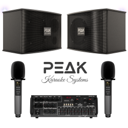 PEAK AUDIO SYSTEMS Peak Karaoke Elite Pro Stage I Karaoke System - 1200W (No Stands)