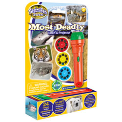 Brainstorm Most Deadly Animal Torch & Projector