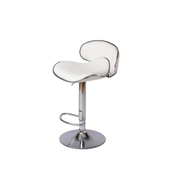 COMFY GOODS Modern Leather Dining Chair – Stylish & Comfy In White