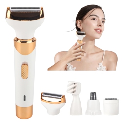 MYACUC Electric Razors for Women, Cordless Bikini Shaver, 4 In 1 Painless Wet And Dry Waterproof Body Epilator for Home And Travel Use