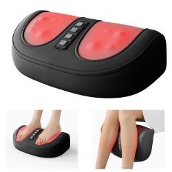 MYACUC Foot Massager \w Heat, Electric Kneading Plantar Fasciitis Treatment Machine, Circulation And Pain Relief for Foot And Calf Massage, Gifts For
