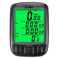 GREEN SCENIC Wired Bicycle Meter Waterproof Bicycle Multi-Function Lcd Screen Cycling Odometer Mountain Bike Speedometer With Backlight