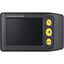 GREEN SCENIC 3.5-Inch Handheld Auxiliary Digital Magnifier | 8 Color Modes | 2X-25X Adjustable Magnification | Portable Reading Aid | Suitable For