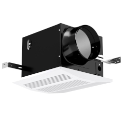 COSTWAY 50/80/110 Cfm Ceiling Mount Exhaust Ventilation Fan With Pick-A-Flow 4 Inches Duct