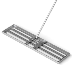 COSTWAY Lawn Leveling Rake 42" X 10" Heavy Duty Level Lawn Tool for Garden Backyard/lawn Green/black/silver