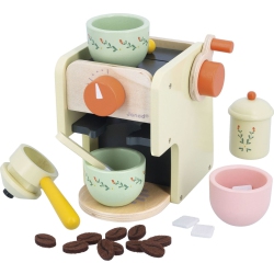 JANOD Mamie Soleil Coffee Maker Wooden Toy Set