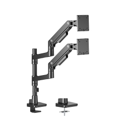 AMER MOUNTS Hydra Elite Dual Monitor Arm Designed for 49" Display Max 20Kg Per Screen - 10 Year Warranty - Hydra2HDgb