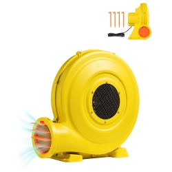 VEVOR 750W&950W Inflatable Blower, 1.3 HP Bounce House Blower, Pump Commercial Air Blower for Inflatables, 3300Rpm Bouncy Castle Electric Air Blower