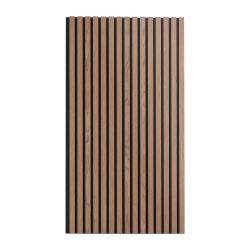 VEVOR 23.6 X 47.2 Inch Wood Slat Acoustic Panels, Mdf Accent Wooden Wall Panels for Modern Interior Wall, Faux Wood Wall Board Panels for Stylish