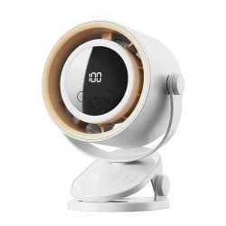 THE WAY Desktop Mini Clip Fan, Living Room, Office, Student Dormitory, Kitchen Wall-Mounted Foldable Portable USB Charging Clip Fan, K8 Charging