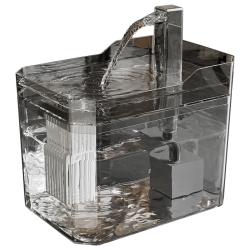 THE WAY Plug-In Automatic Water Dispenser, Wired Circulating Water Bowl Pet Water Dispenser, Constant Temperature Induction Water Dispenser