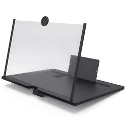MYACUC Pull Out 10-Inch Mobile Phone Screen Magnifier, Ultra-Thin Mobile Phone Viewing Stand Suitable for Watching Videos And Learning Online Courses