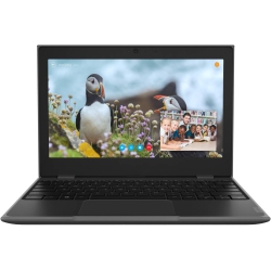 LENOVO Refurbished (Good) 100E 2Nd Gen 11.6 HD Laptop (Intel Celeron N4020, 4GB Ram, 128GB SSD, Windows 11 Pro N) - 81M80084Us In Black