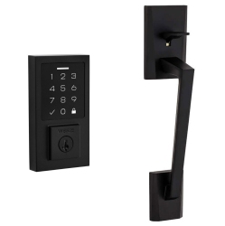 WEISER - Smartkey Camino Smartcode Touchpad Electronic Deadbolt + Handleset 1704140
