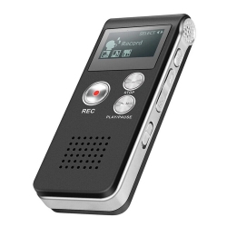 MYACUC 64GB Mini Digital Voice Recorder, Portable Mp3 Player for Lectures, Meetings, Interviews