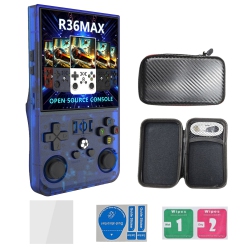 THE WAY R36Max Retro Game Console, 18000+ HD Games Mini Retro Video Game Console, 4.0" Ips Screen, 4000 Mah Portable Battery, 64GB Memory, Portable