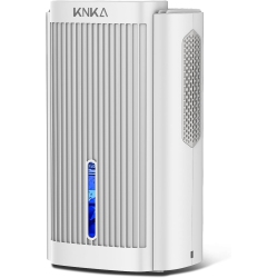 KNKA Dehumidifier - 95 OZ Water Tank, Auto Shut Off, Sleep Mode, 7 Colors Led Light, for Basements, Bedrooms, Bathrooms, Rv, 800 Sq Ft Coverage