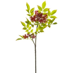ALLSTATE Nandina Berry Artificial Branch Spray - 28" - And Green In Red